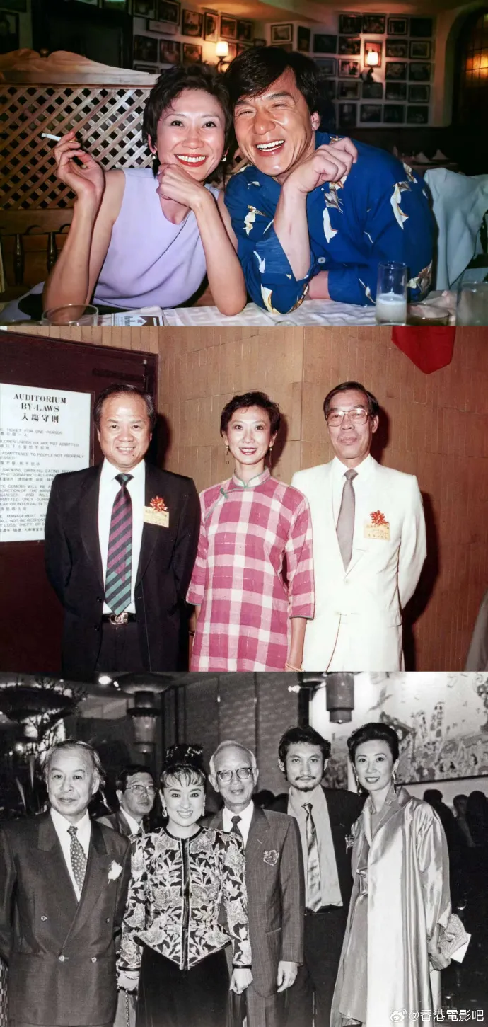 施南生是香港資深電影人,圈內人緣相當好,交友廣闊。(圖/翻攝自微博)