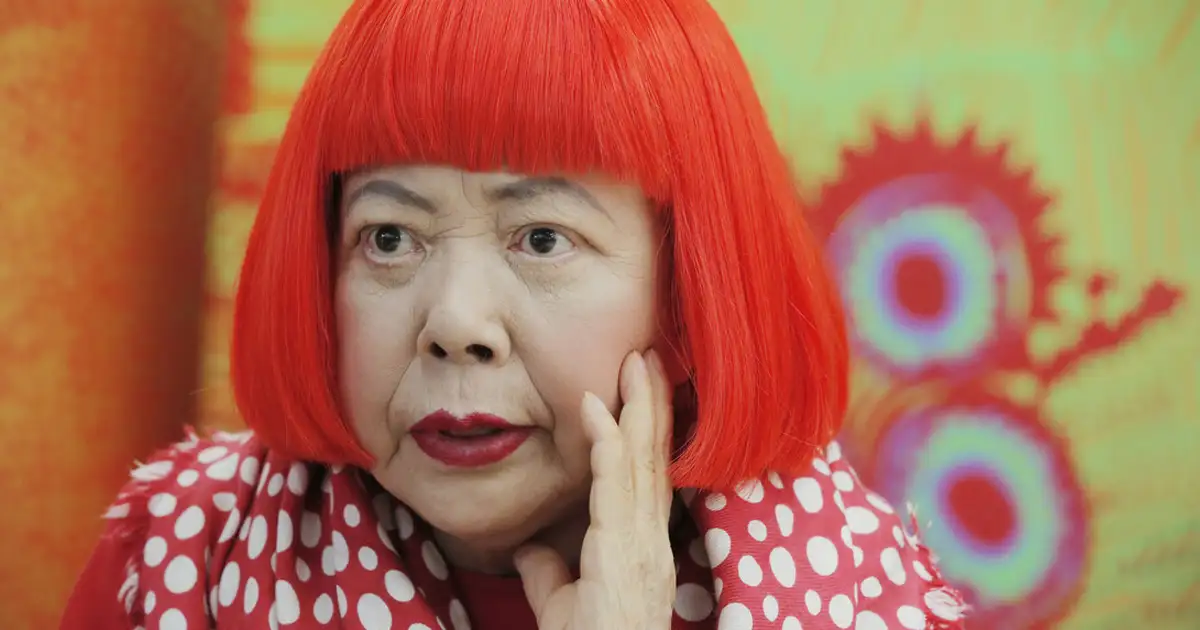 草間彌生逝世享耆壽97歲。(圖/翻攝IG)