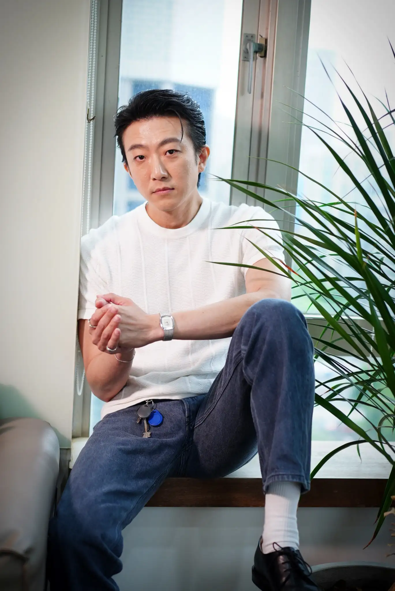 懷秋高中時為保護親弟弟上了新聞。（圖／記者陳明中攝）