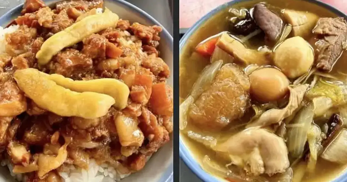 陳隨意帶媽媽再吃菜尾湯。(圖/翻攝Facebook)