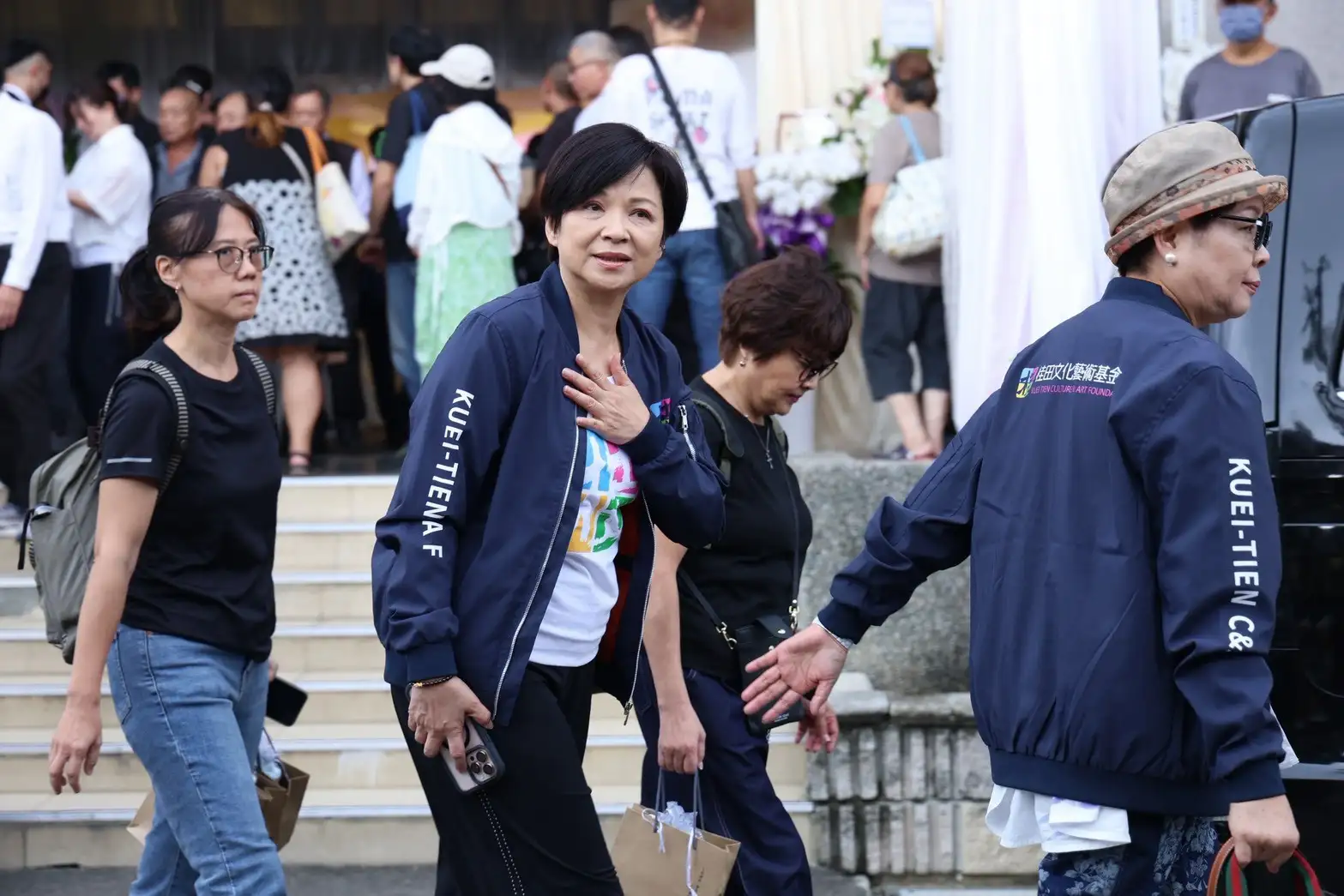 楊貴媚擔任執行長的桂田基金會長年協助陳家經濟。(圖/記者許方正攝)