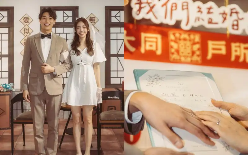 陳天仁將與河村一樹結婚。(圖/翻攝一樹IG)