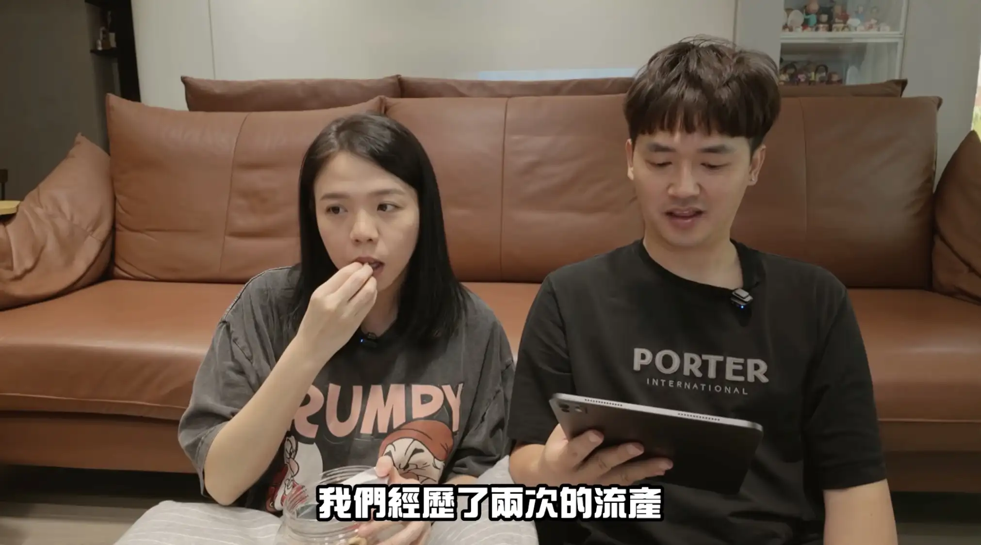Ariel和老公拍影片分享懷孕過程的艱辛與快樂。（圖／翻攝自YT）