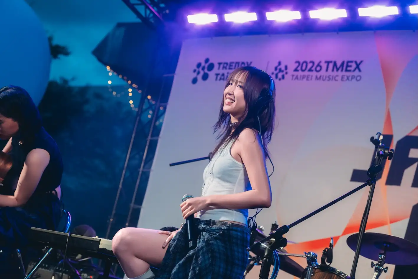 歌手LAWA首度登上JAM JAM ASIA亞洲音樂節舞台。(圖/環球音樂提供)