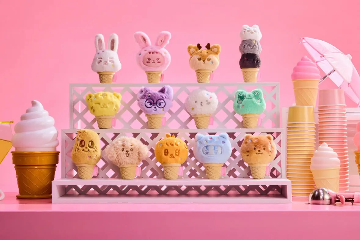 SEVENTEEN 快閃店以「由MINITEEN經營的冰淇淋店」為核心概念。（圖／偉勝文創娛樂提供）
