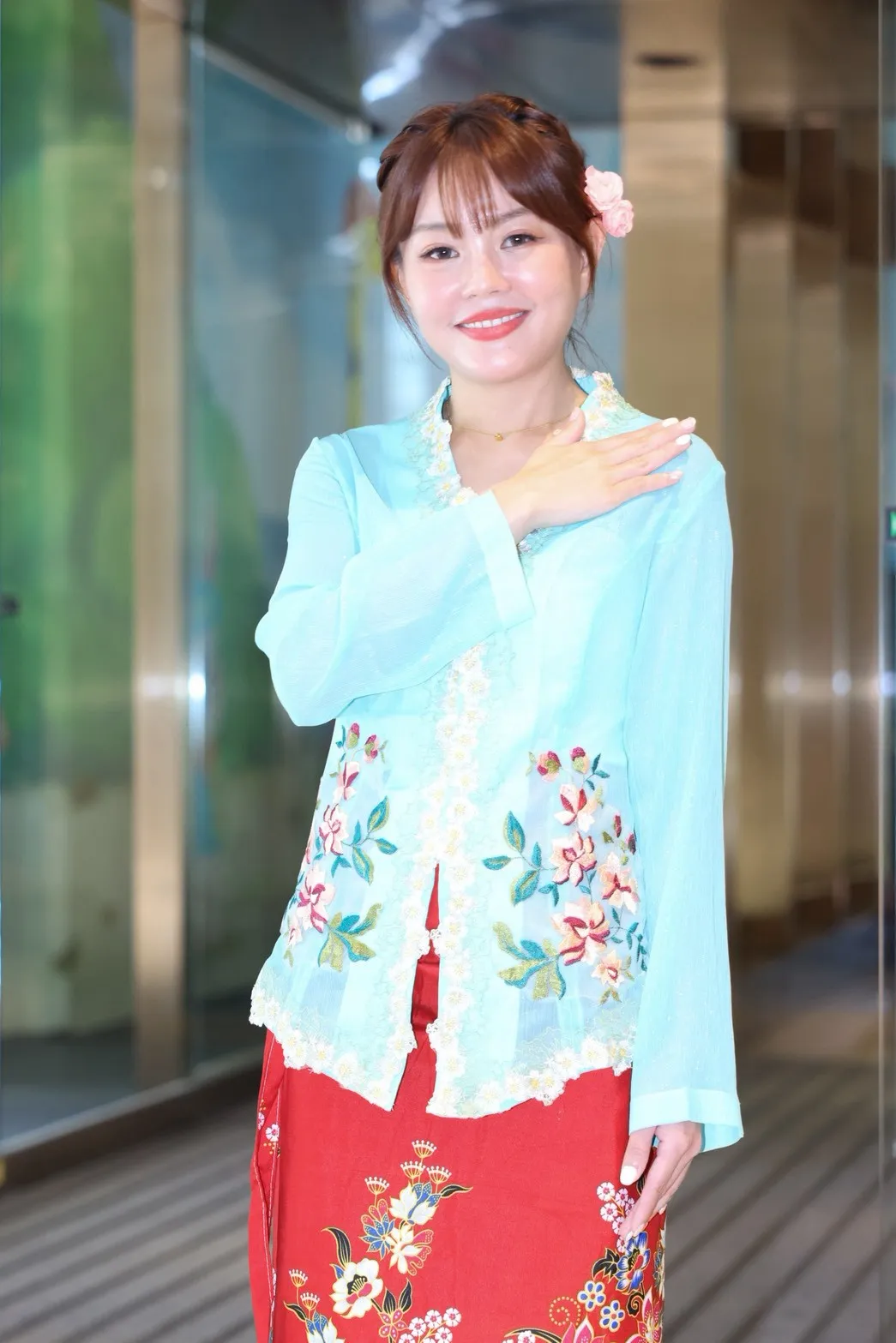 「馬鈴薯小姐」雁靈其實是棕櫚園千金。（圖／娛樂中心）