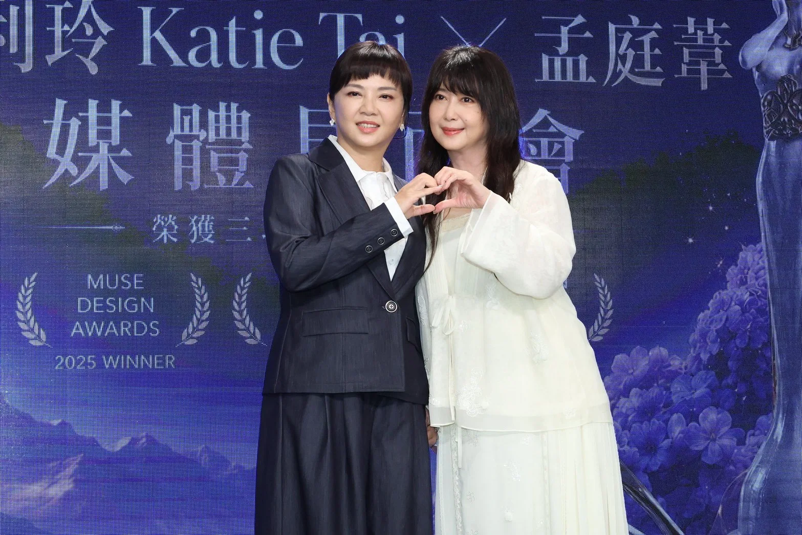 「35週年巡迴演唱會」製作人戴利玲、孟庭葦一同出席媒體見面會。（圖／娛樂中心）