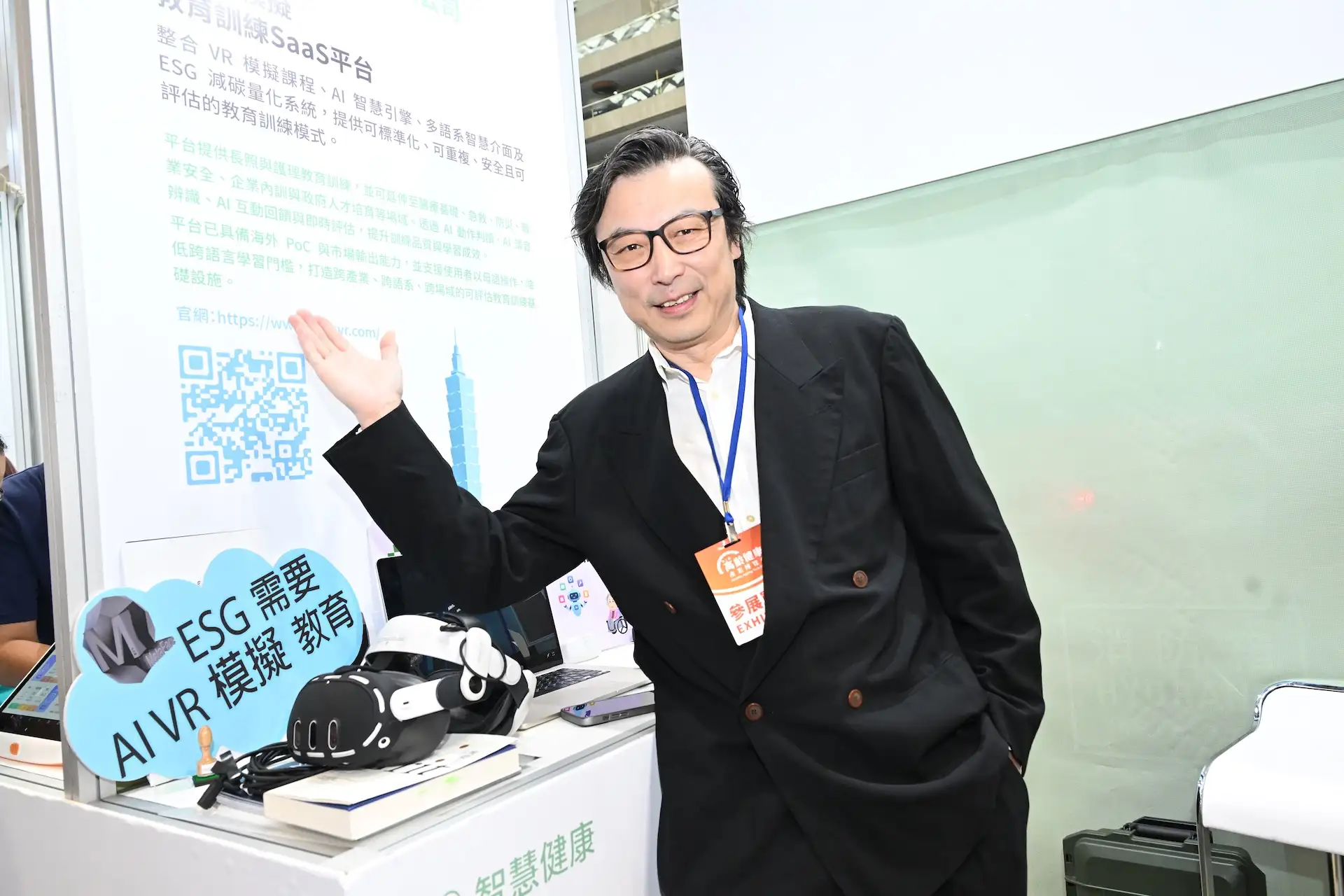 林煒對自己腦袋聰明度很有信心。(圖/娛樂中心攝)
