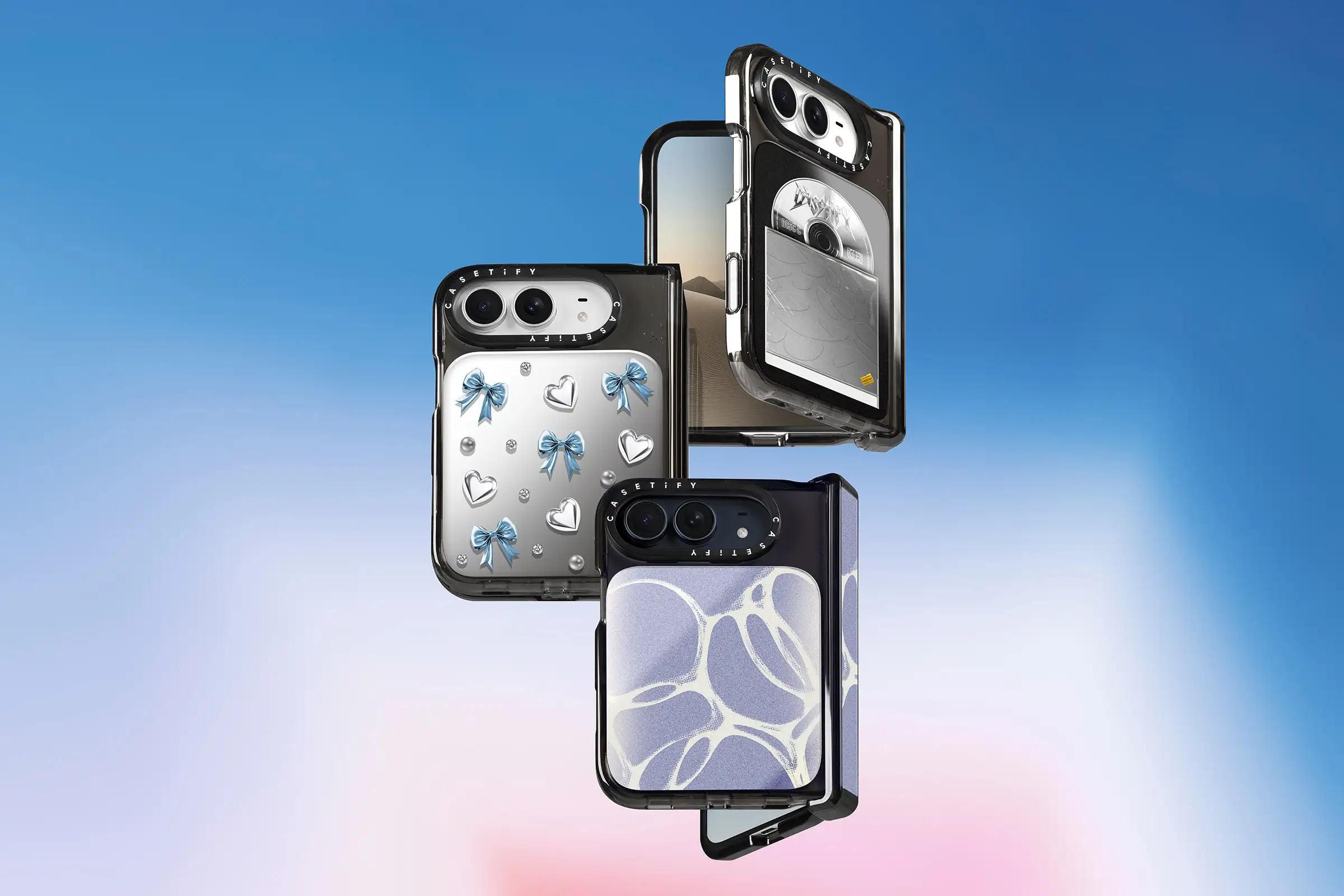 CASETiFY 旗下多款手機殼和電子配件也已加入支援 iPhone 18 系列,持續擴大消費者在防護與風格上的多元選擇。(圖/CASETiFY提供)