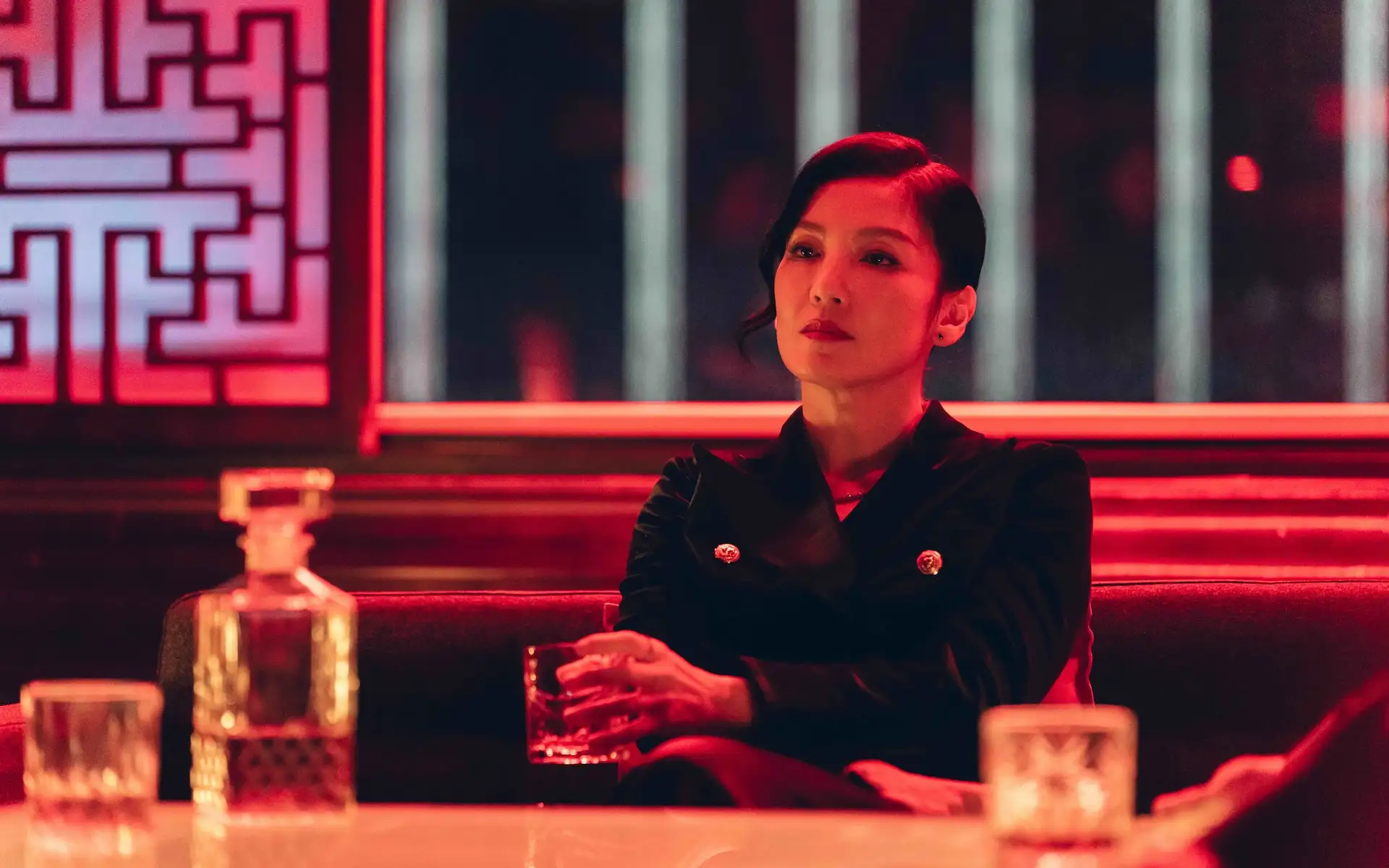 林熙蕾展現霸氣一面。(圖/Netflix提供)