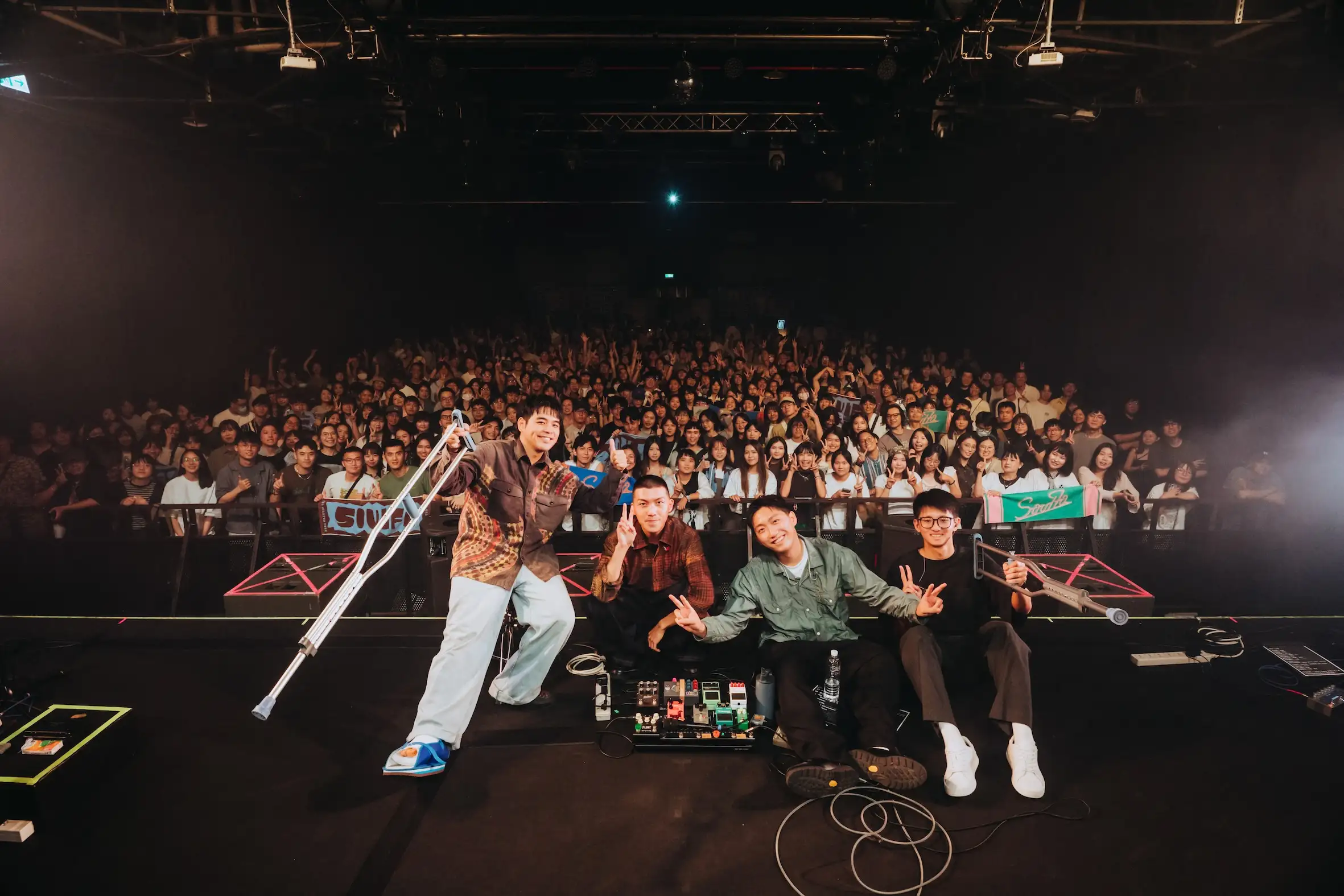 獨立樂團SoulFa靈魂沙發於Legacy Taipei舉辦《失望的山》巡迴演唱會台北最終場。(圖/放飛音樂提供)