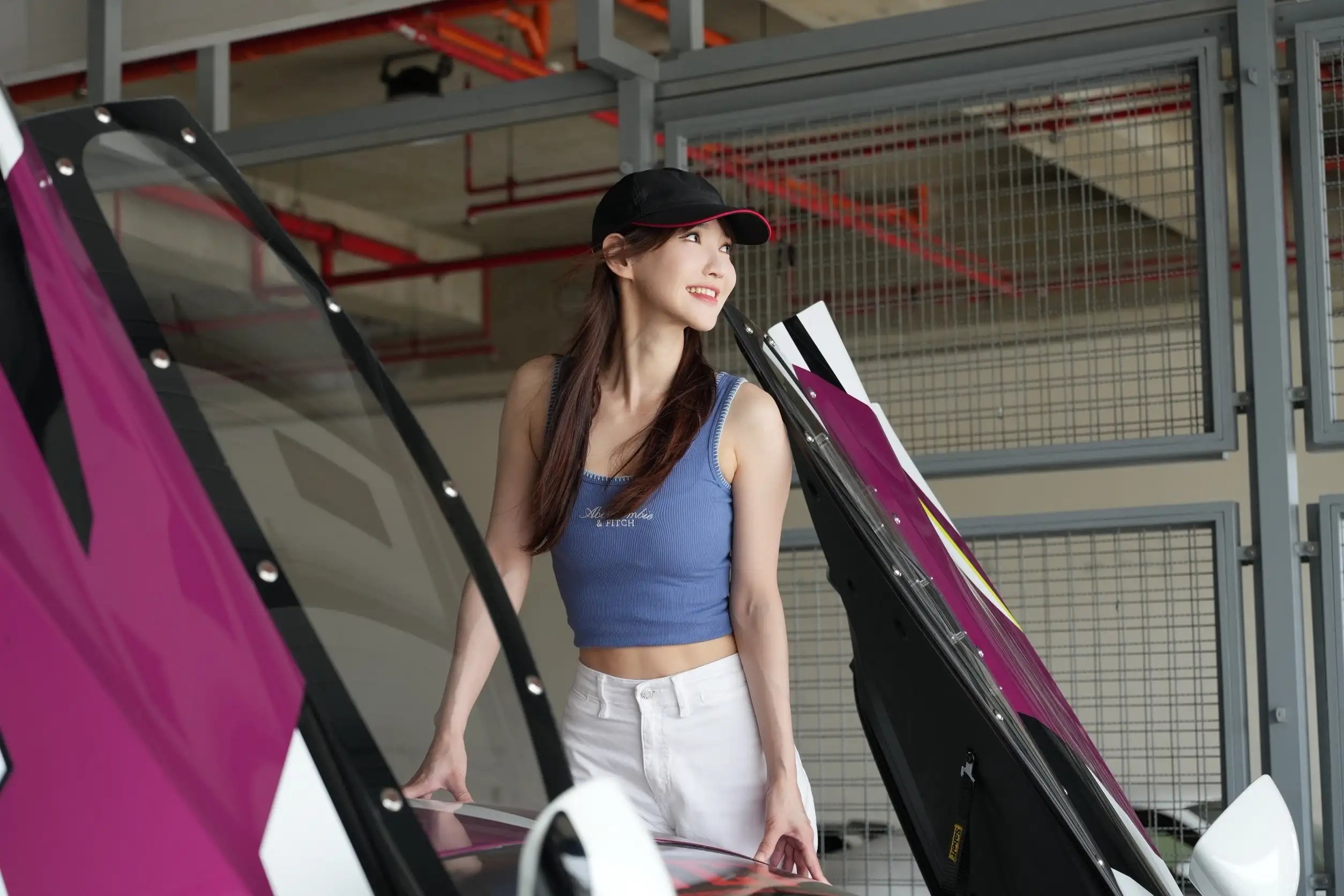 經過這次賽車初體驗，讓徐千京在勇於挑戰之餘更懂得照顧自己。（圖／鳳凰藝能提供）