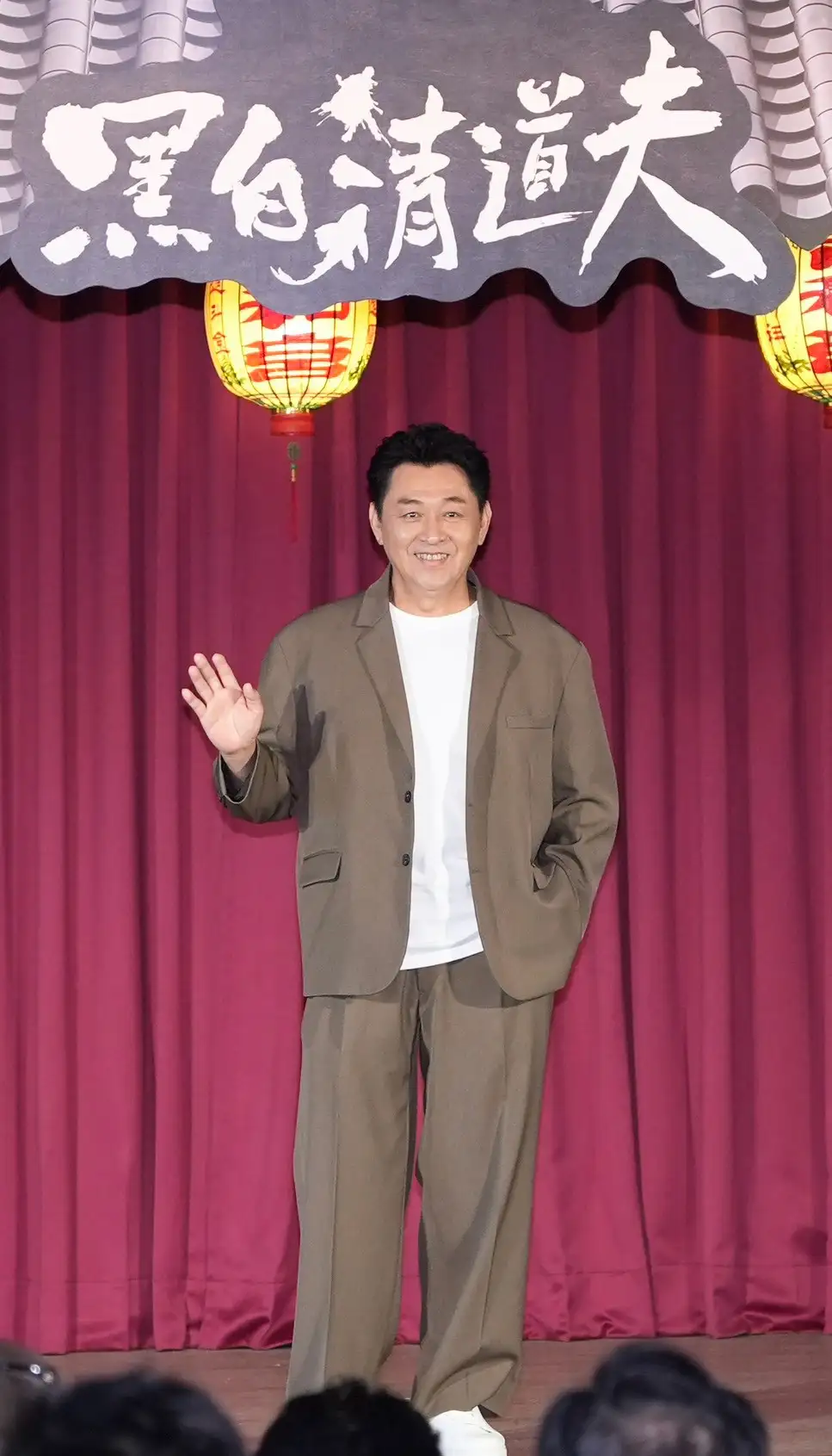 庹宗華很開心跟林熙蕾合作。(圖/記者許方正攝)