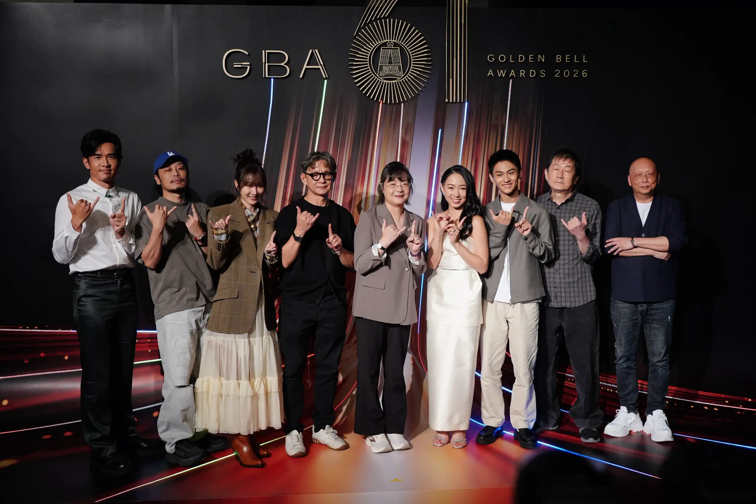 第61屆戲劇及節目類金鐘獎入圍名單公布記者會。(圖/記者陳明中攝)