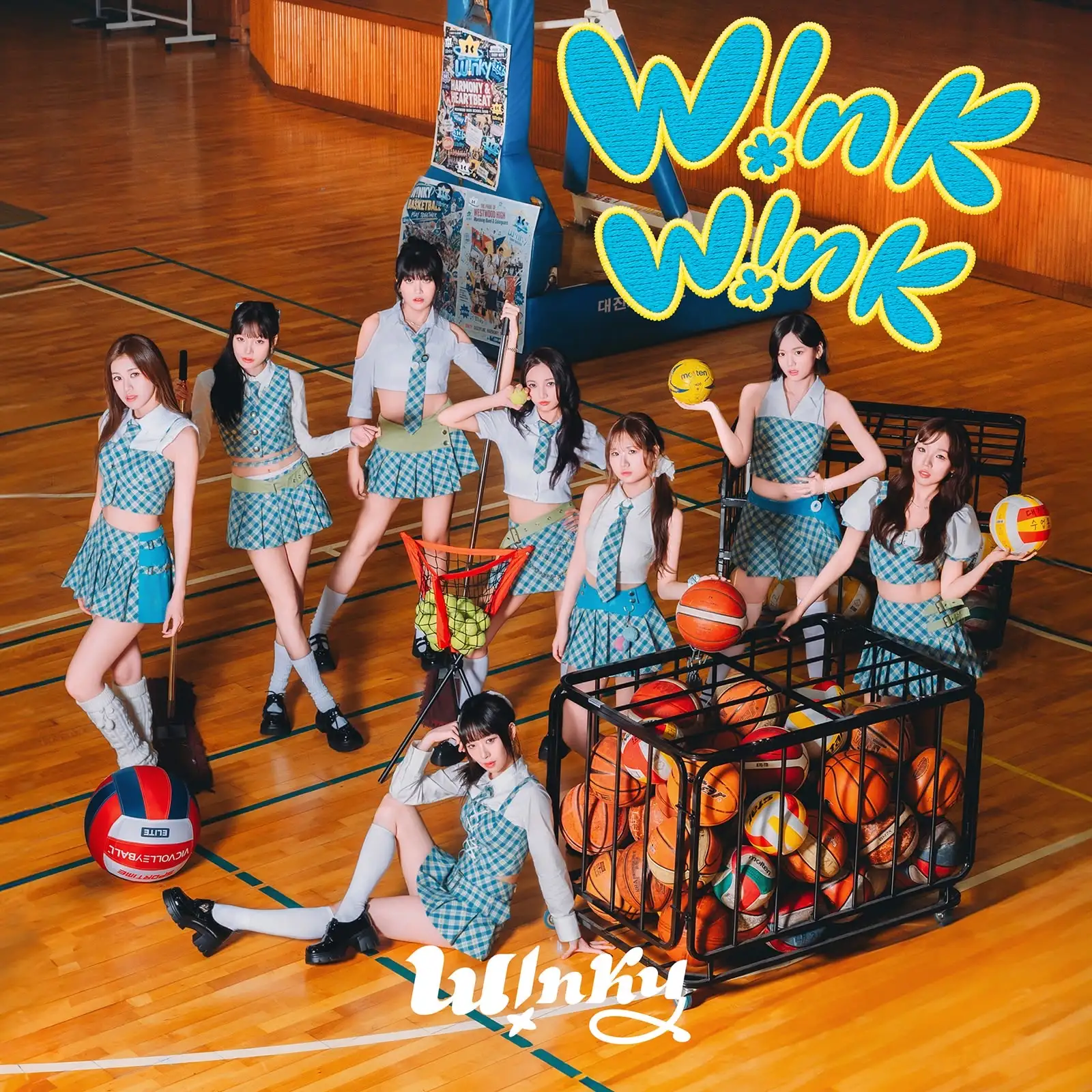女團W!inky即將發行最新單曲 W!nkW!nk。(圖/緯來電視網提供)