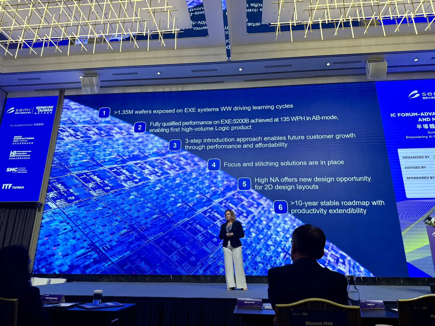 ASML 資深副總裁暨 High NA EUV 產品管理主管 Greet Storms。圖/ASML 提供