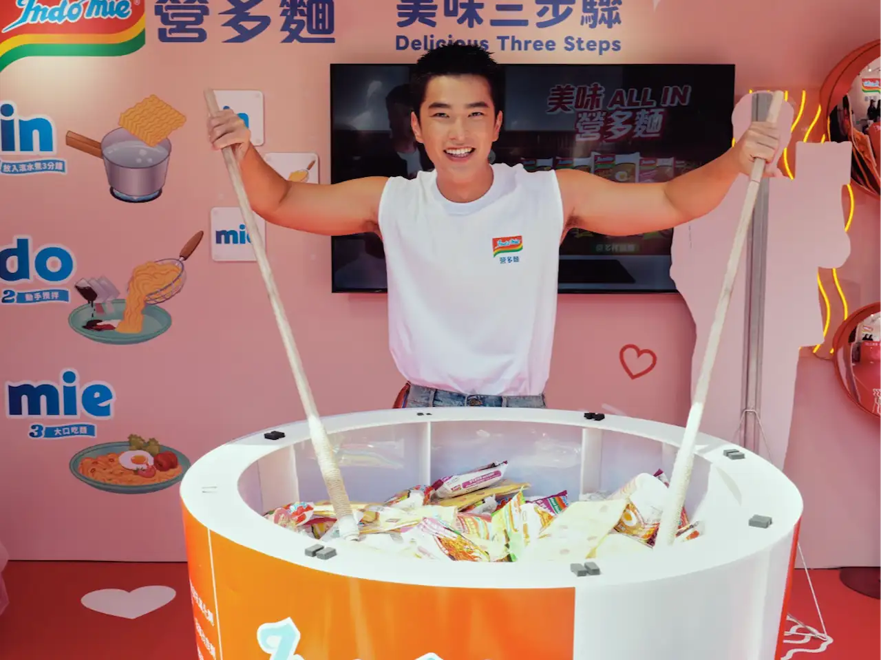 曾敬驊喇麵。（圖／Indofood.營多食品提供）
