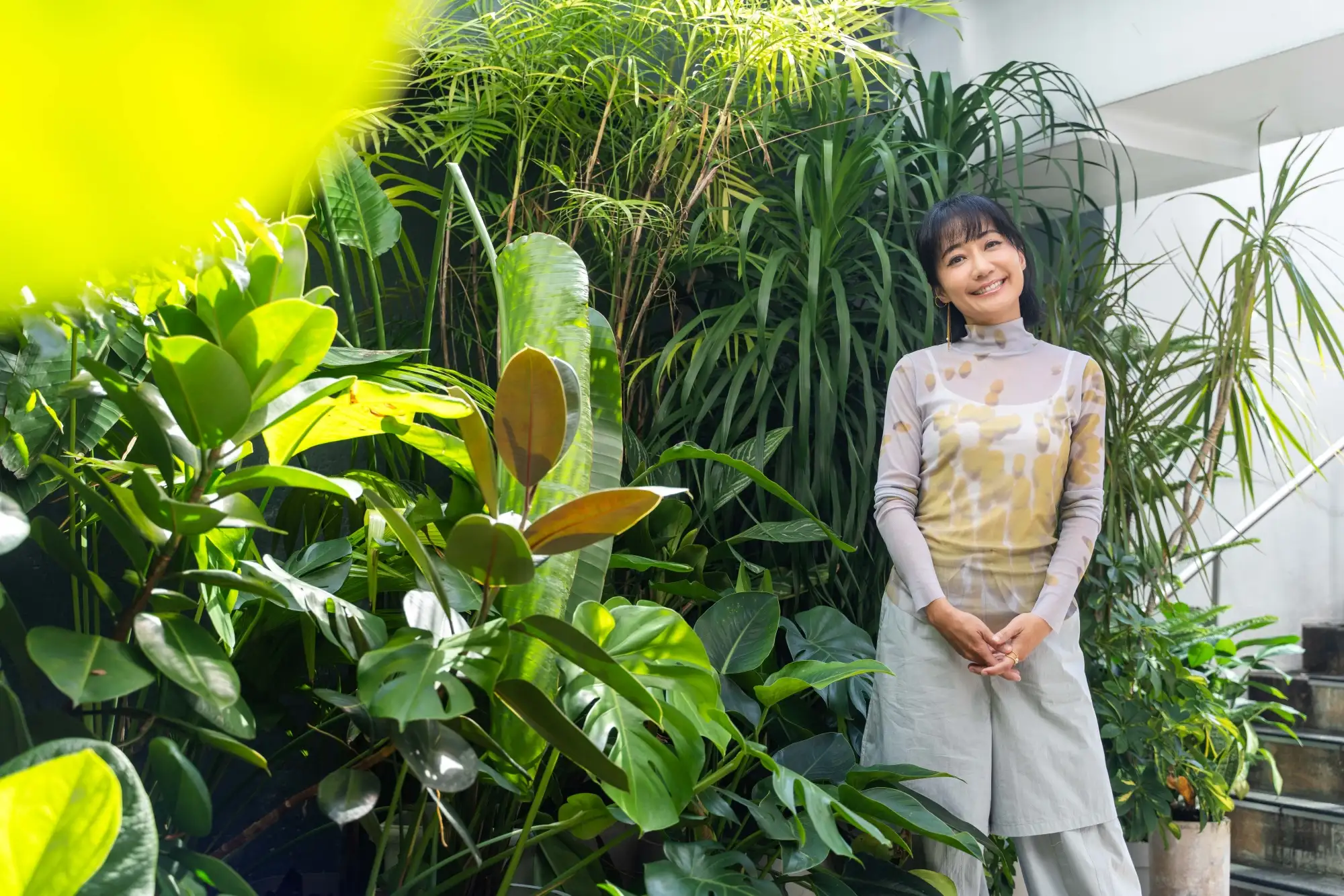 陳婉婷過去跨年夜拍戲，怕耽誤工作人員下單時機壓力山大。（圖／大愛提供）