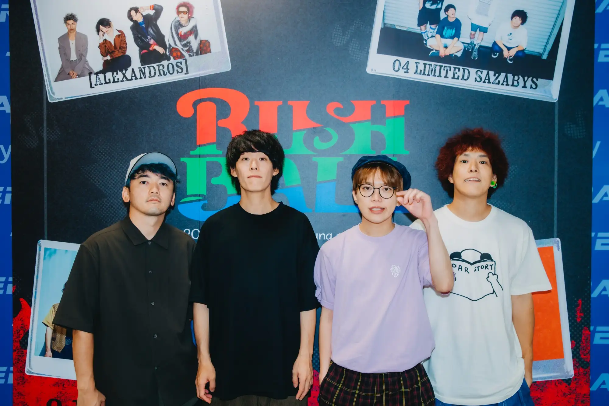 04 Limited Sazabys每次來必逛夜市。(圖/好玩國際提供)