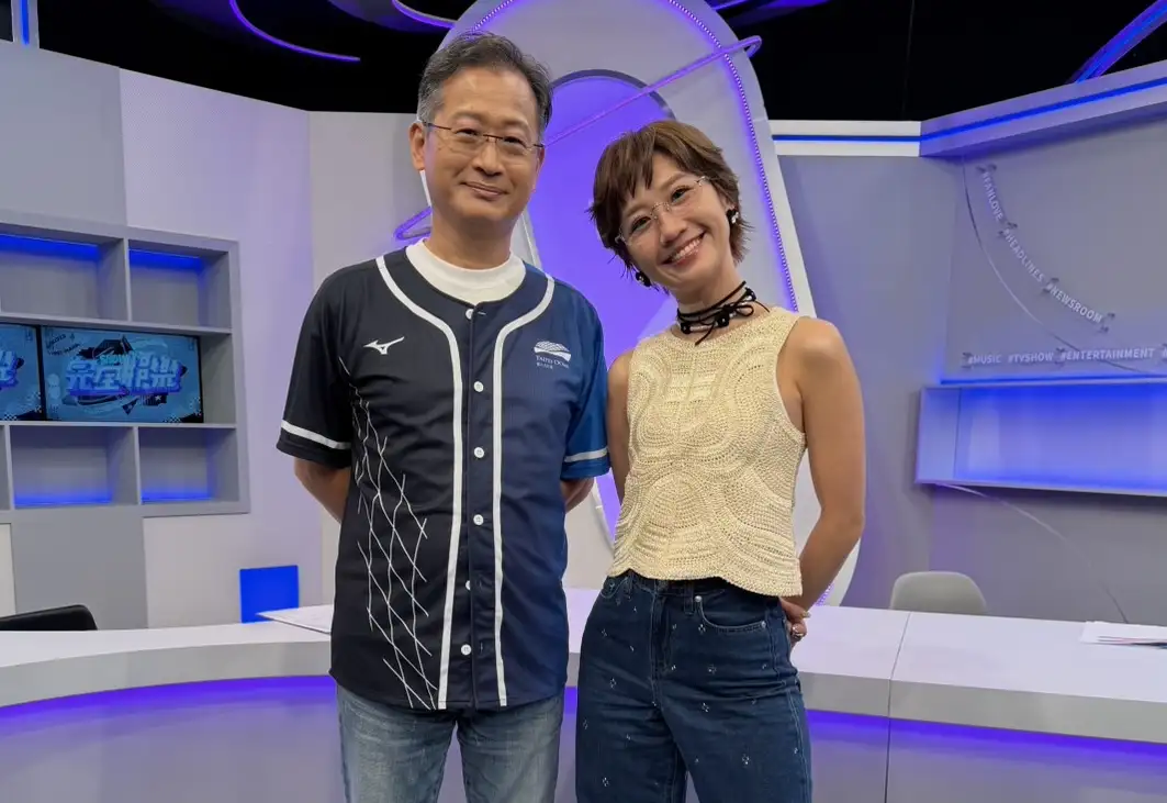 遠雄巨蛋公司總經理李柏熹近日受邀登上三立《完全娛樂》特輯。(圖/三立提供)