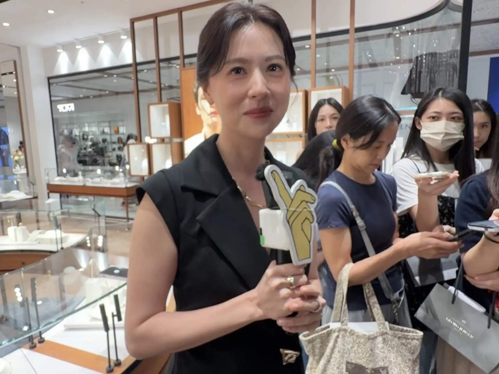 林予晞早就知道記者在想啥了呢!(圖/記者蔡依庭攝)