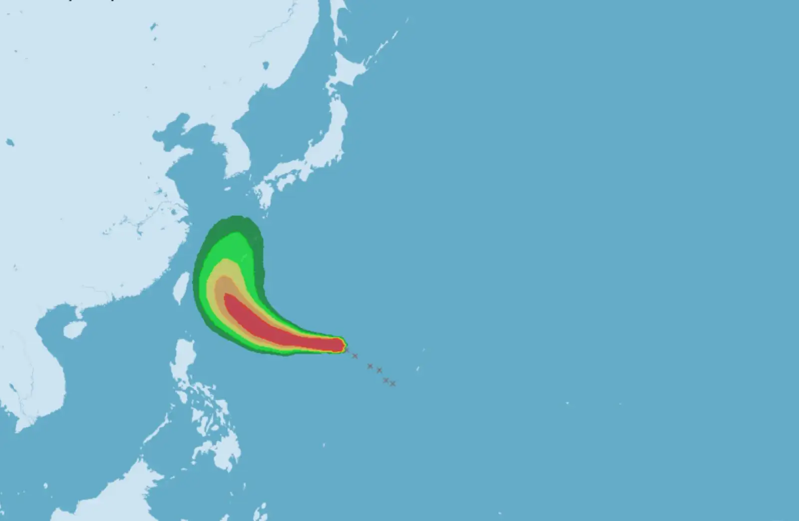 舒力基颱風生成。(圖/中央氣象署)