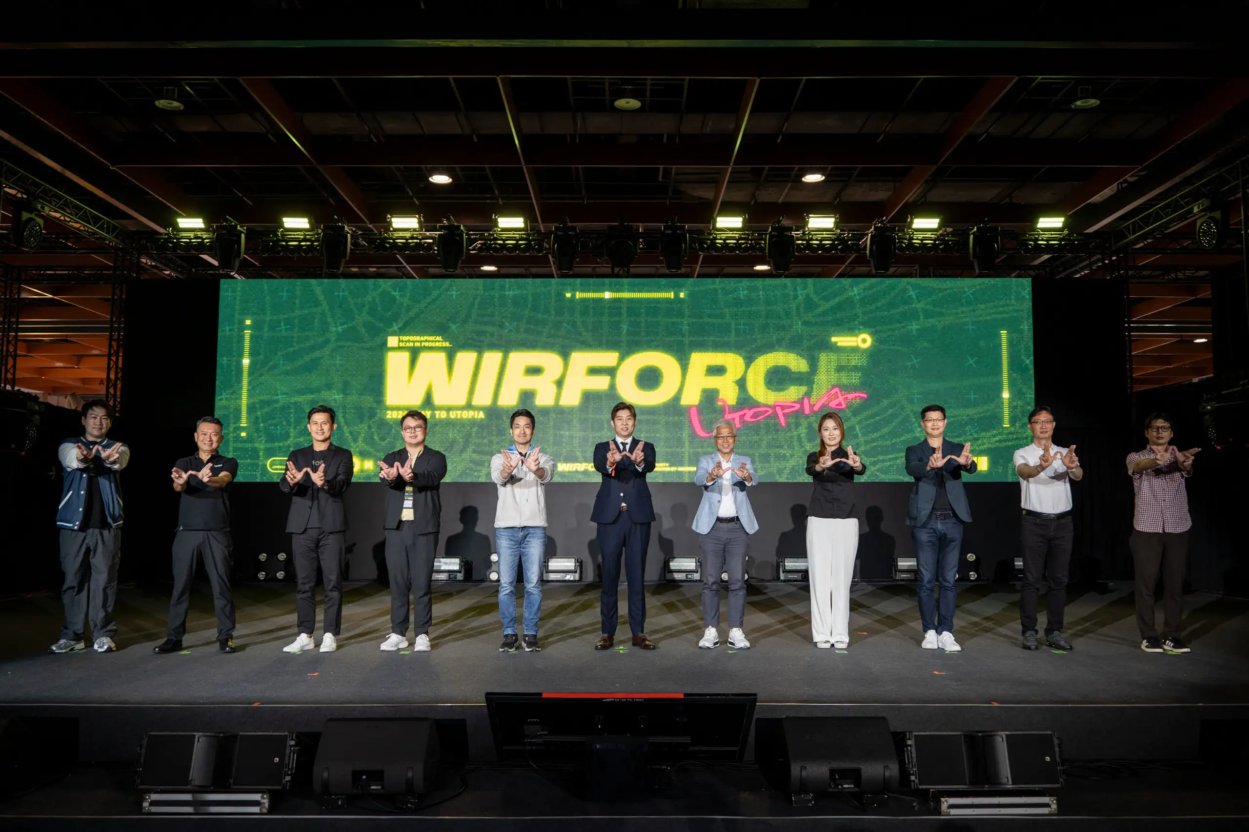 亞洲最大網路派對WirForce 2026今(24)日在台北世貿一館登場,活動一路舉行至9月27日,延續4天3夜、96小時不間斷的LAN Party(區域網路派對)形式。(圖/WirForce提供)