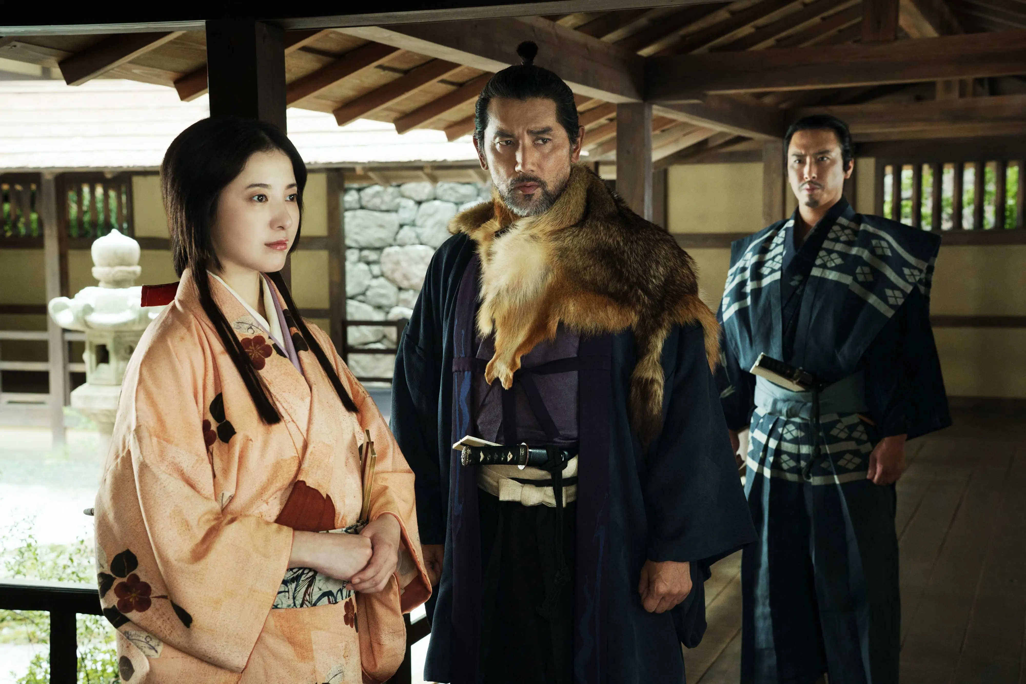 《黑牢城》吉高由里子、本木雅弘、宮館涼太同台飆戲。(圖/天馬行空提供)