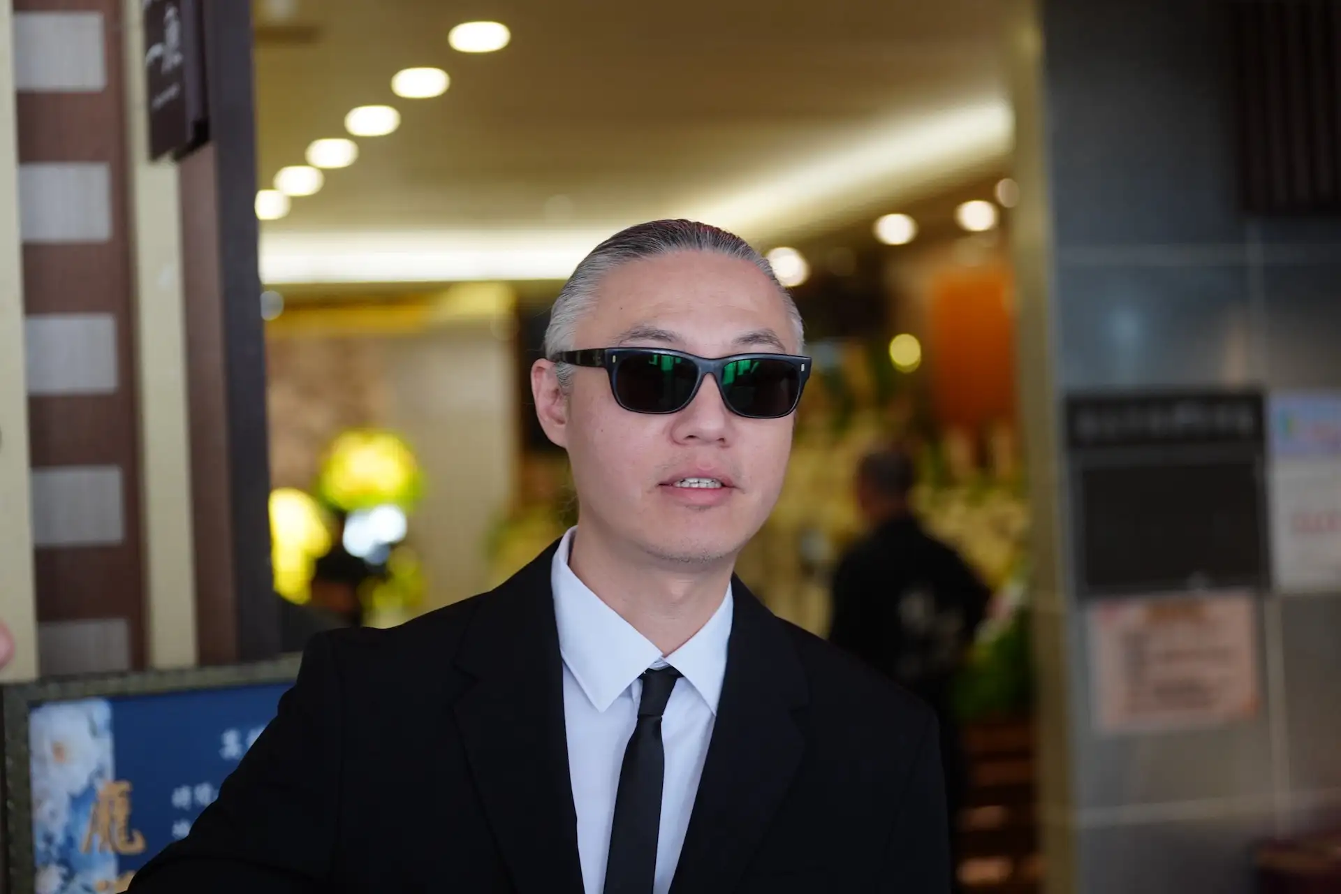 龐祥麟小兒子龐雲徽。（圖／記者陳明中攝）