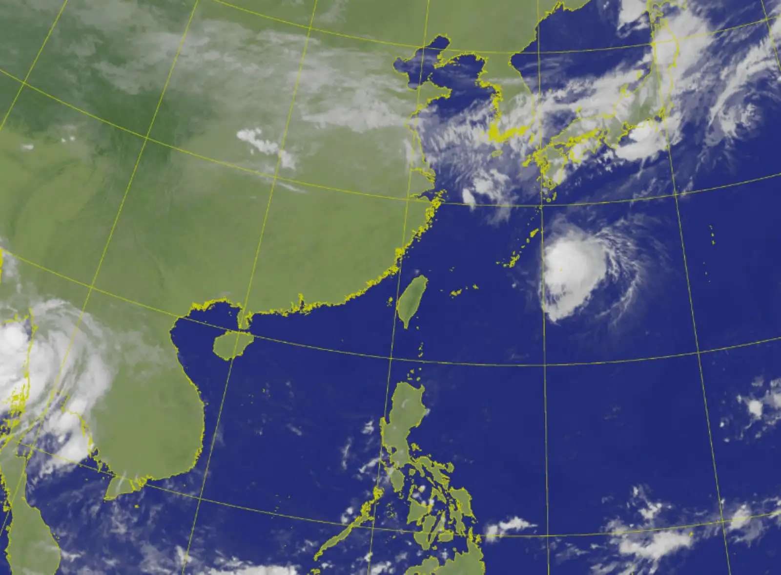 週四變天轉雨。(圖/中央氣象署)