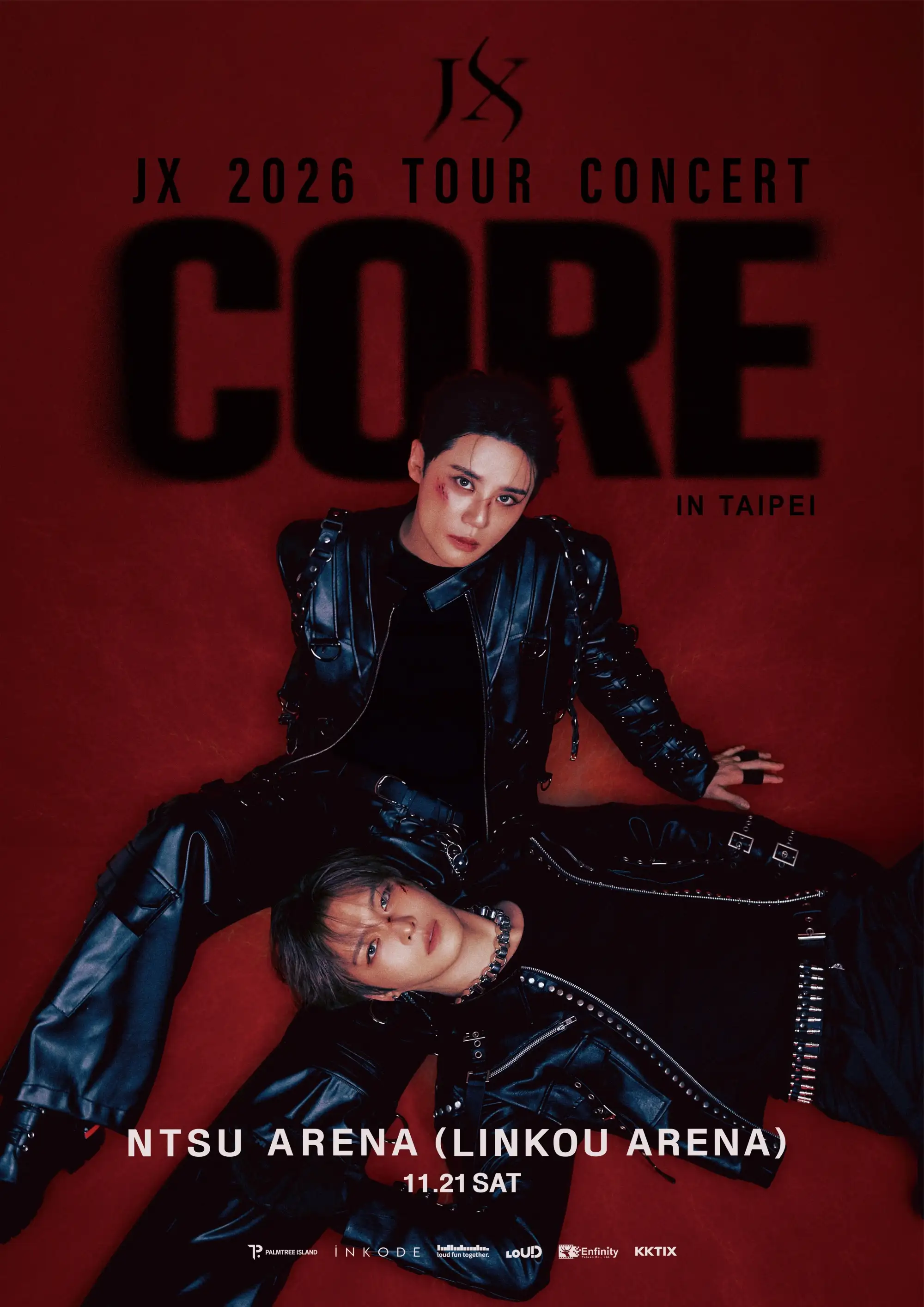 金俊秀、金在中組成「JX」將於11月21日來台舉辦演唱會。(圖/LOUD、無限娛樂提供)