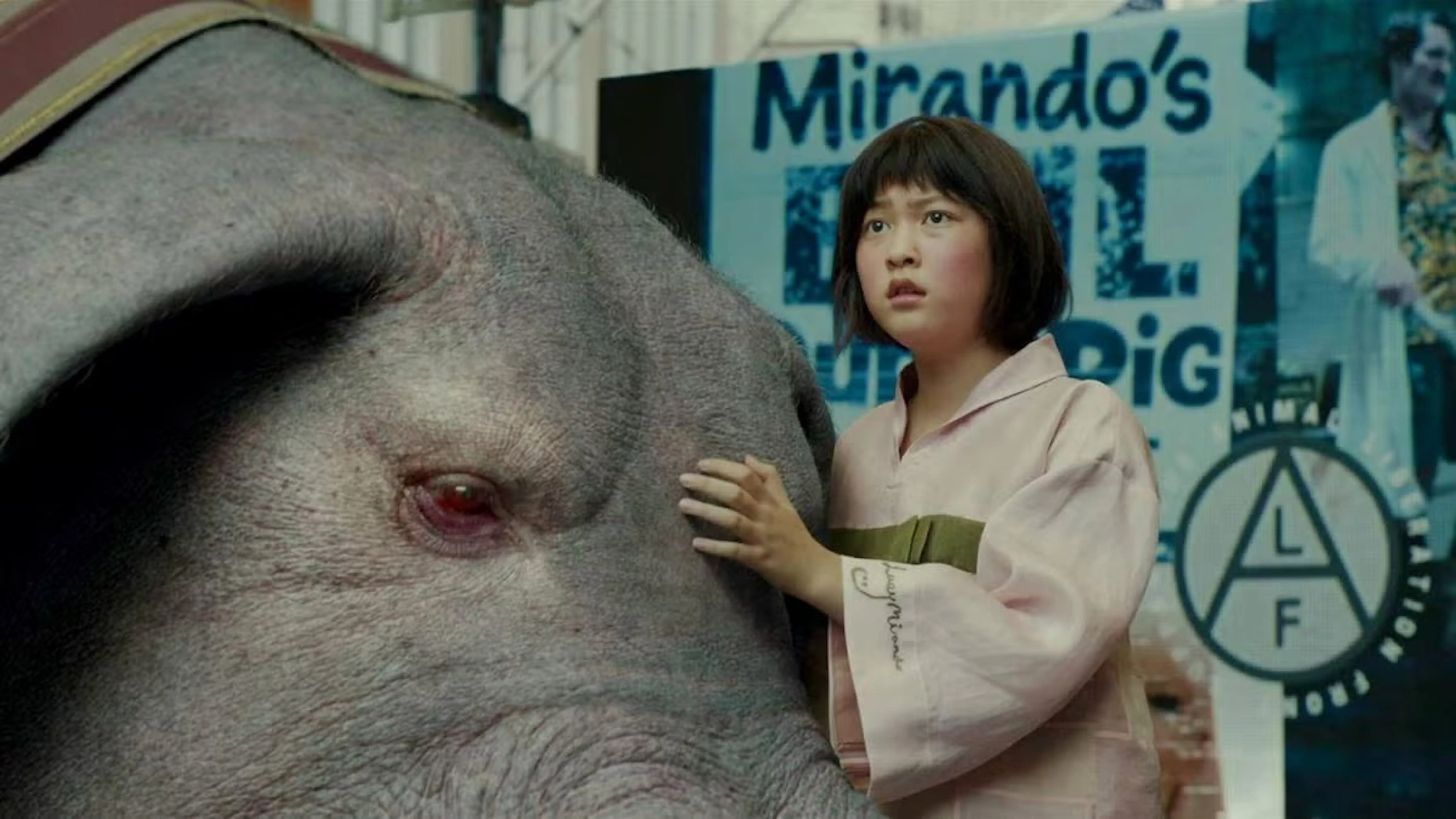 奉俊昊把怪獸電影《玉子》拍成了一封寫給動物的情書。(圖/翻攝自IMDb)