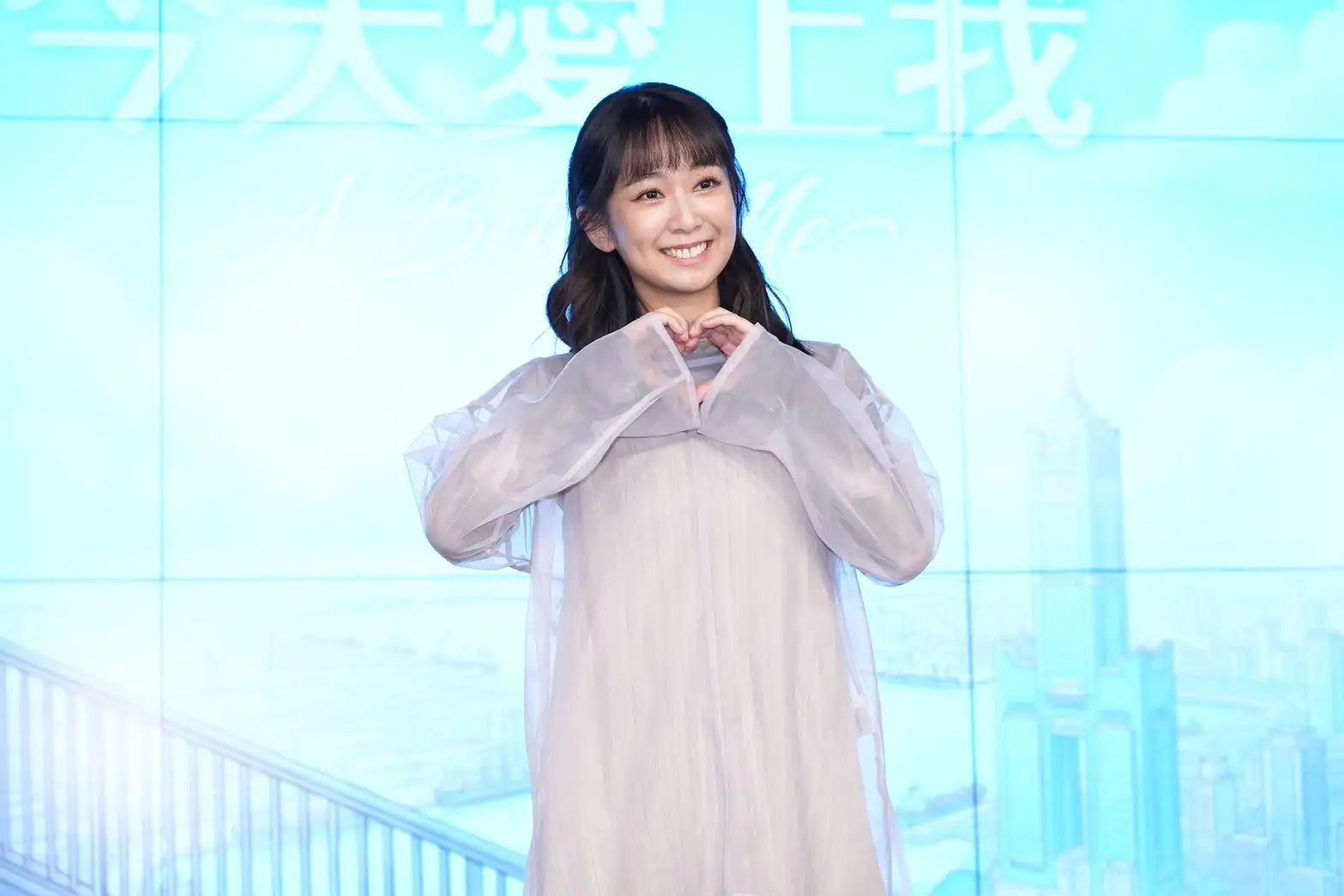 鄭穎出席戲劇《今天愛上我》首映記者會。(圖/記者許方正攝)