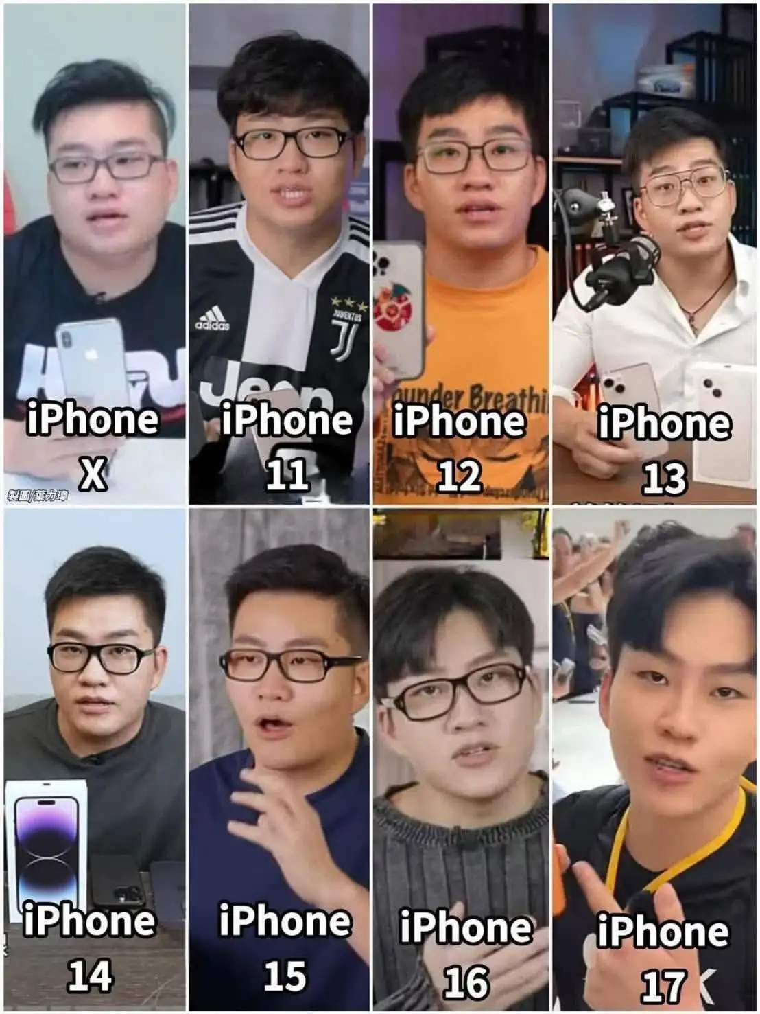 Joeman往年都會參加蘋果發表會。(圖/翻攝Facebook)
