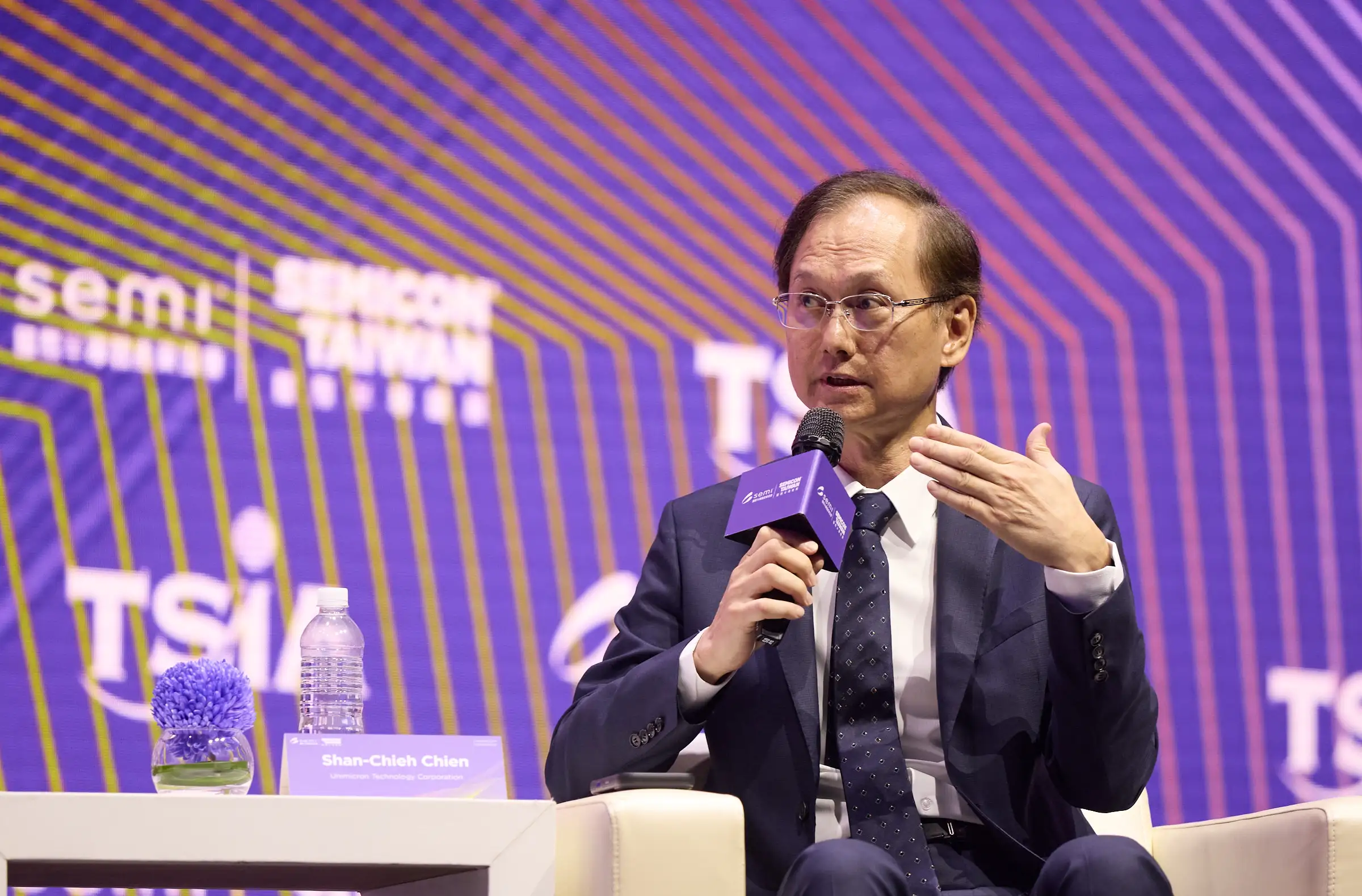 欣興董事長簡山傑。圖/SEMI 提供