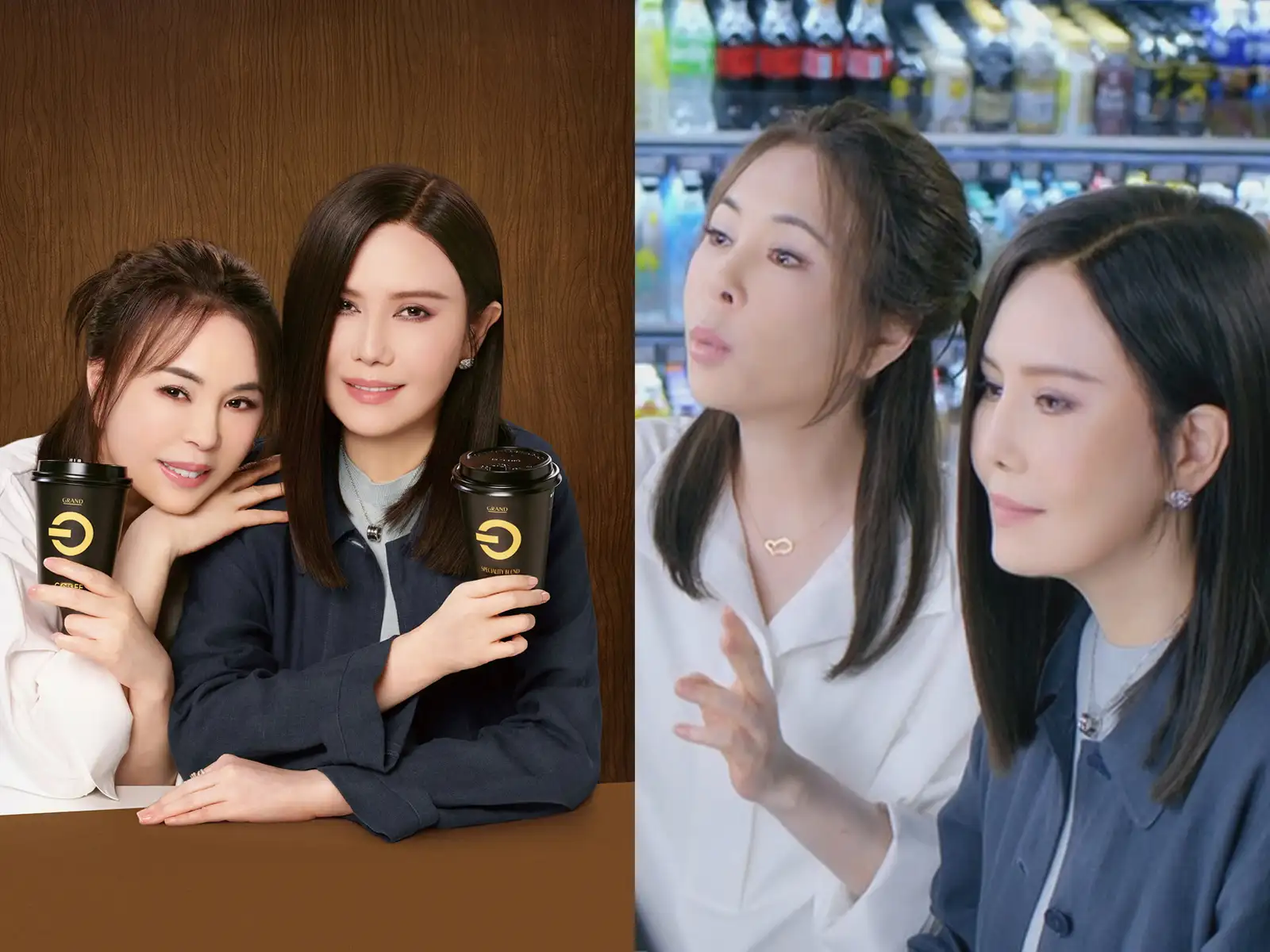 江蕙江淑娜合體。(圖/全聯提供)