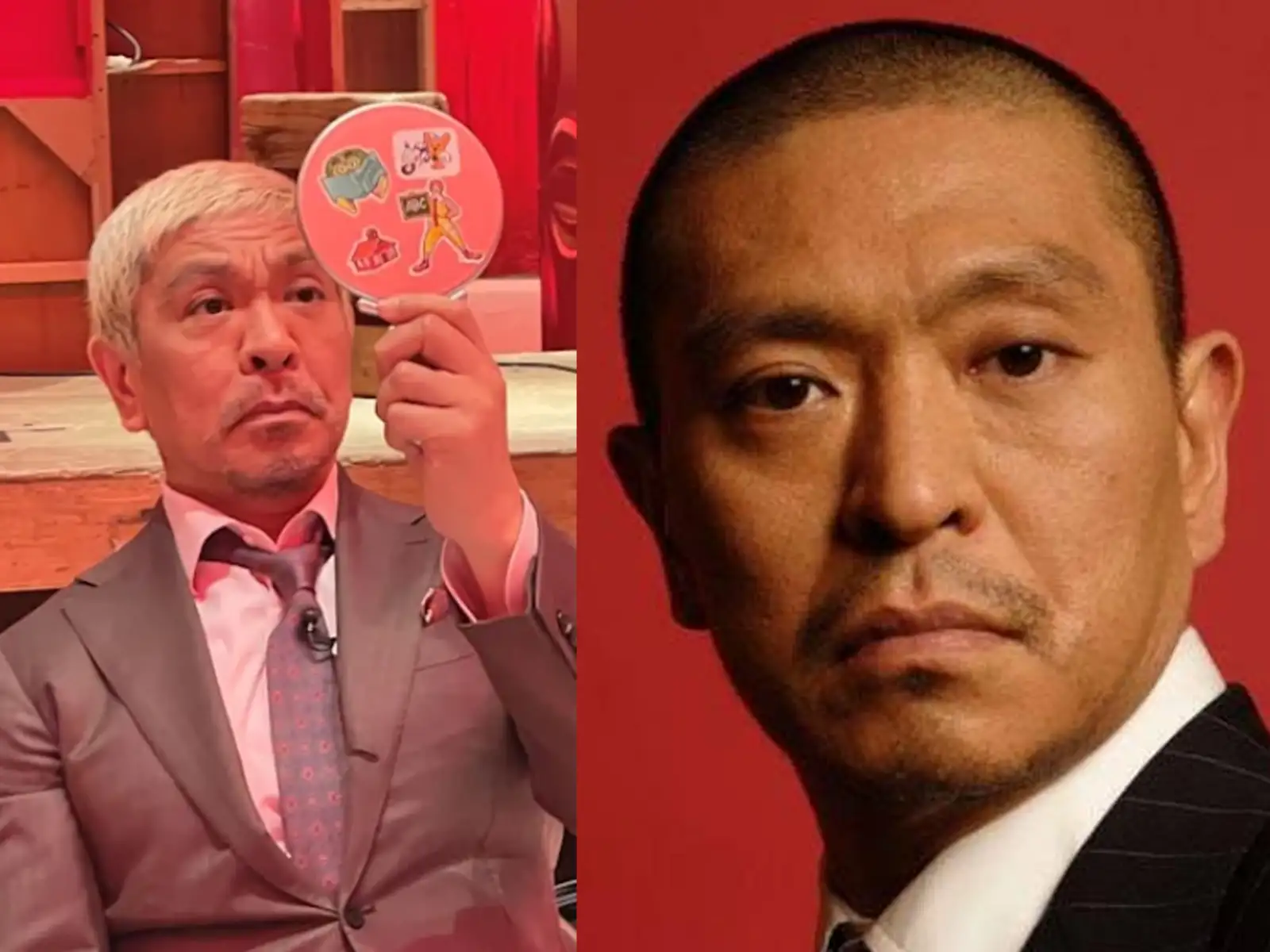 62歲松本人志罹大腸癌。(圖/翻攝YouTube、Facebook)
