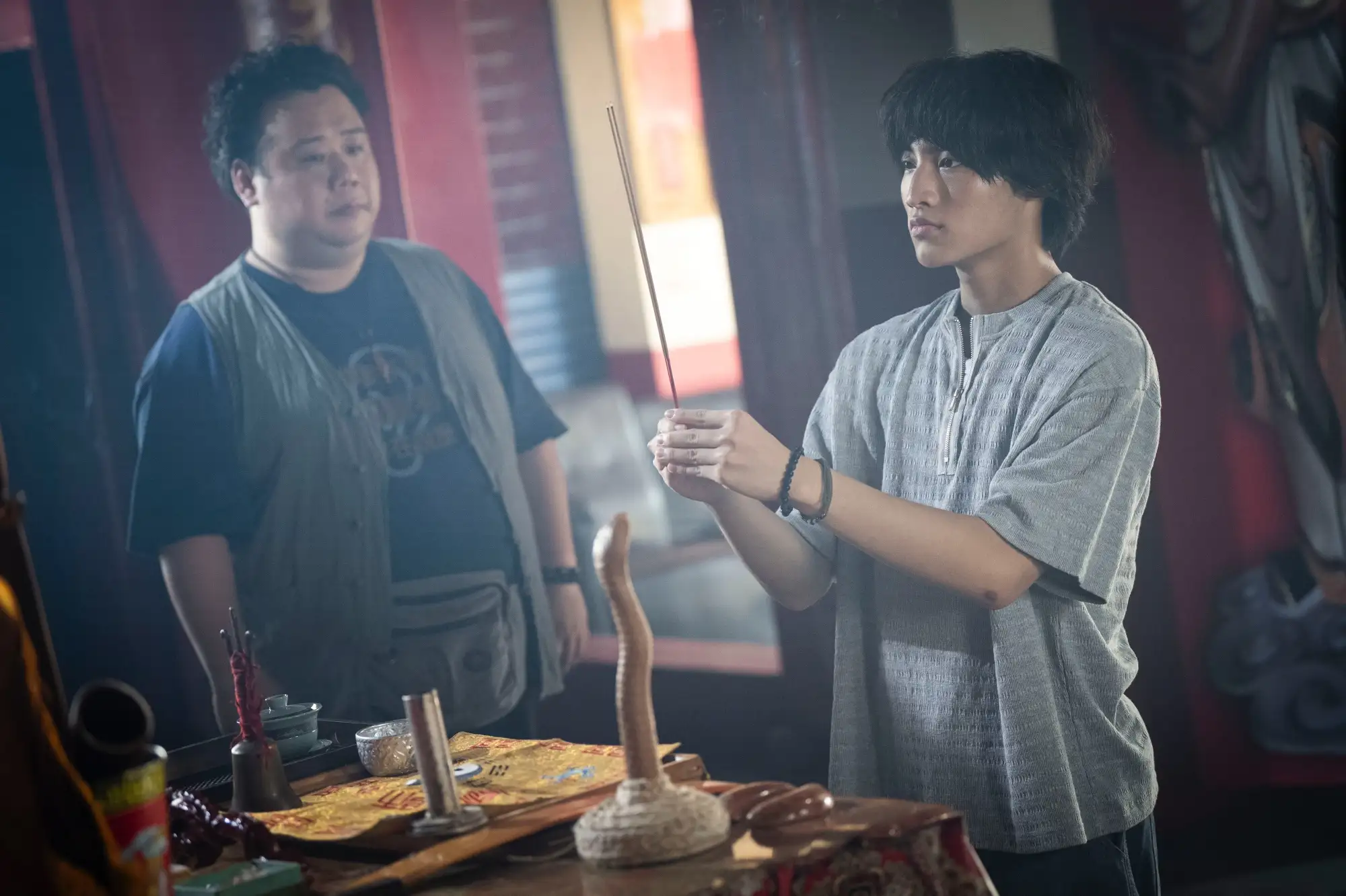 胡語恆拍《粽邪4》遇到不少靈異事件。（圖／麻吉砥加提供）